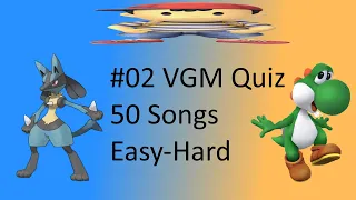 #02 Video Game Music Quiz 50 Songs Easy | Medium | Hard
