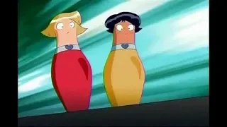 Totally Spies - Clover and Alex transforms into Bowling Pins