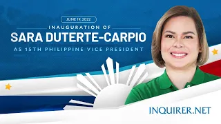 LIVE: Inauguration of Sara Duterte-Carpio as 15th Vice President of the Philippines (PART 1)