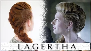 Vikings Hair Tutorial - Lagertha's Big French Braid Faux Hawk