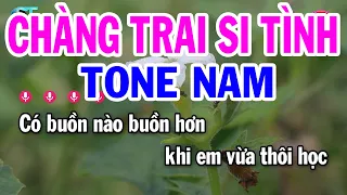 Karaoke Chàng Trai Si Tình Tone Nam ( Cm ) Nhạc Sống Hay | Đại Lý Karaoke