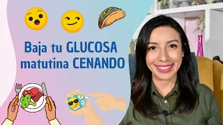 Vivo con DIABETES, Qué debo CENAR?