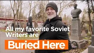 Are Cemeteries in Russia Scary? Two Americans Explore Moscow 6 Feet Under! w/@finnandcork