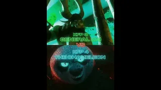 KAI (KFP 3) VS CHAMELEON (KFP 4)/ #kungfupanda