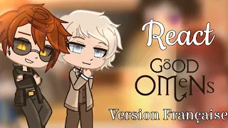 Good omens react to futur//Good Omens passé //Ineffable Husbands//Français//Gacha Club