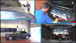 Mercedes-Benz C-Class W205 Plug-In Hybrid: Battery Removal Tutorial