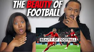 American Couple React "The Beauty of Football - Greatest Moments" | Americans Reacts To Football