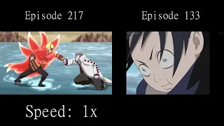 Boruto VS Naruto Animation Comparison