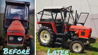 Remont  traktora/tractor Restaruation Zetor 5011