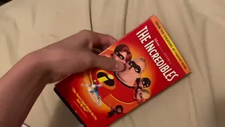 The incredibles 2005 vhs