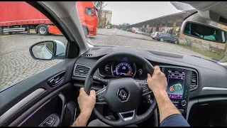 Renault Megane Intens | 4K POV Test Drive #346 Joe Black