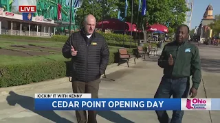 Opening Day at Cedar Point and Kenny is beyond thrilled