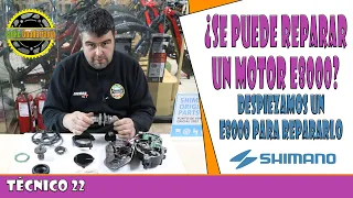 Despiezamos el motor Shimano E8000 para ver cual es su averia.