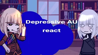 Depressive Ink AU React to Original - Part 1 - [Ft. Ink and Error]