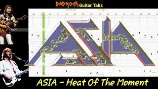 Heat Of The Moment - ASIA - Guitar + Bass TABS Lesson