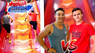 Ninja Warrior Challenge VS Tibo Inshape dans un Parc Indoor !