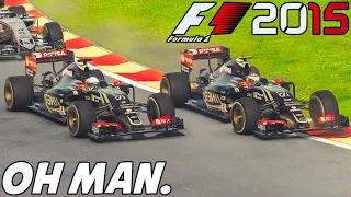 F1 Rewind: F1 2015 | Ein absoluter Tiefpunkt? | 4K Gameplay German Deutsch