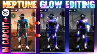 Capcut Neptune Glow Tutorial 🔥| Glow Editing In Capcut | FREEFIRE glow edit