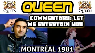 Montreal Commentary | QUEEN | Let Me Entertain You | First Time Reaction