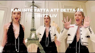 PARIS FASHION WEEK vlogg - Berättar allt & lever som i en film...