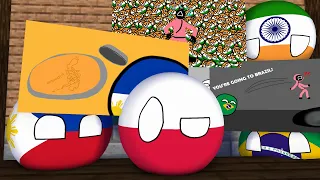 Countryballs School - Painting Squid Game [Minecraft Animation]