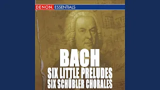 Six Little Preludes, BWV 933-938: Prelude for keyboard in D Major (Six Little Preludes No. 4) ,...