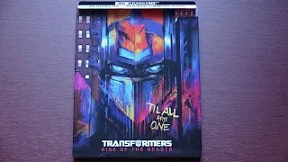 Transformers Rise of the Beasts 4K Ultra HD Blu-ray Unboxing (SteelBook)