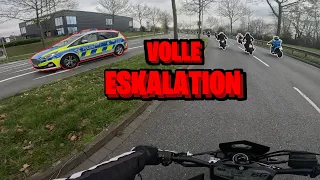 POLIZEI verfolgt 400 Motorräder! | OSTER RIDEOUT 2023 | Hartriders