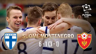 HIGHLIGHTS - FIN-MNA 6-1 (3-1) UEFA Futsal EURO qualifications 8.3.2021