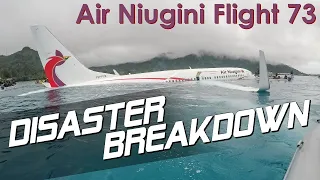 How a 737 Crashed into Water Short of the Runway (Air Niugini Flight 73) - DISASTER BREAKDOWN