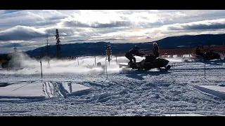 Cold Smoke Snowmobile Drag Race 2023 Highlights