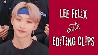 lee felix cute editing clips