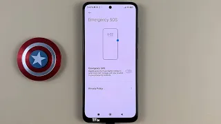 Emergency SOS on Xiaomi Redmi Note 11 Android 12