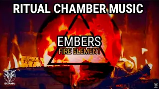 Satania´s Ritual Chamber Music · Embers: Fire Element (1 Hour Ambient Audio)