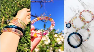 Resin Art for Beginners: DIY Flower Resin Bracelet Tutorial