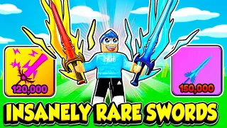 I GOT INSANELY RARE SWORDS IN SWORD SIMULATOR AND BECAME OP!