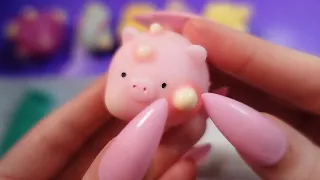 ASMR Giant Blackhead Removal Surgery on Mr. Pig and his friends :) | edafoxx ASMR