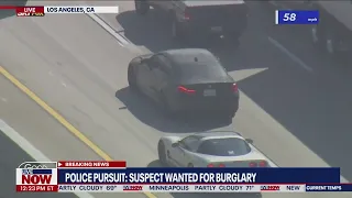 California police chase: BMW hits 150+ mph trying to escape from officers | LiveNOW from FOX