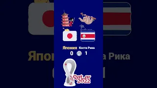 чемпионат мира по футболу Япония 0-1 Коста Рика