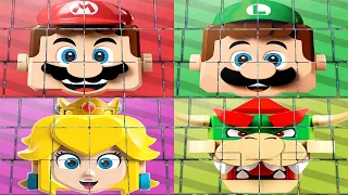 Super Mario Party Minigames - Mario Vs Peach Vs Luigi Vs Waluigi (Master Difficulty)