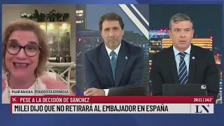 Pilar Rahola, periodista española, en "El pase 2024" con Eduardo Feinmann y Pablo Rossi