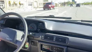 1991 Toyota Camry Wagon driving video 1