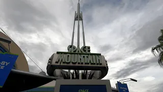 SPACE MOUNTAIN POV Full Ride in The Total Dark!