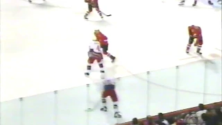Brett Hull Goal - Game 3, 1996 World Cup of Hockey USA vs. Canada