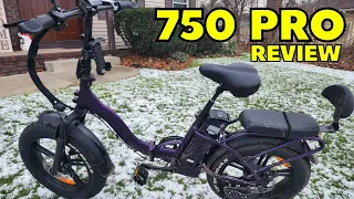 Rattan LF -750 PRO ebike winter ride review - New Updated Pro Model