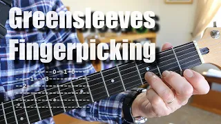 Greensleeves - Guitar Lesson Tutorial