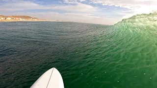 Perfect Moroccan Point Break on a Mid Length | POV Raw Surf Session
