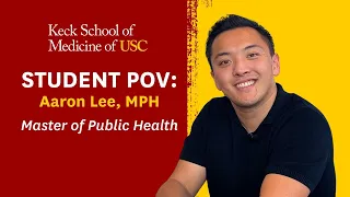 Student POV: Aaron Lee, MPH, Class of 2024