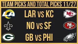 FREE NFL Picks Today 11/27/22 NFL Week 12 Picks and Predictions