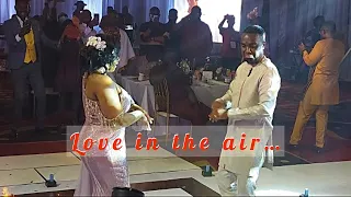 Joe Mettle and his Wife in a Lovely Dance at their Wedding Reception💞